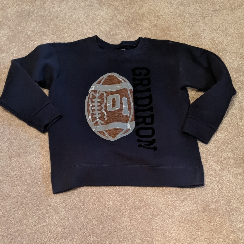 EUC "gridiron" football sweatshirt.
